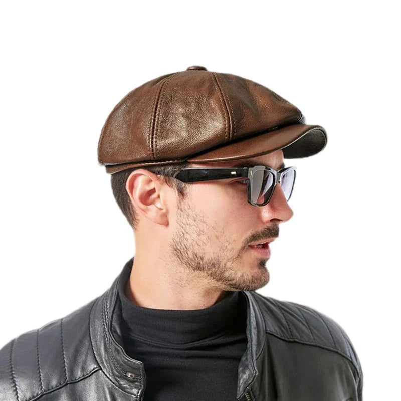 Chapeau Old Money en Cuir