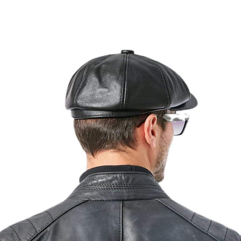 Chapeau Old Money en Cuir