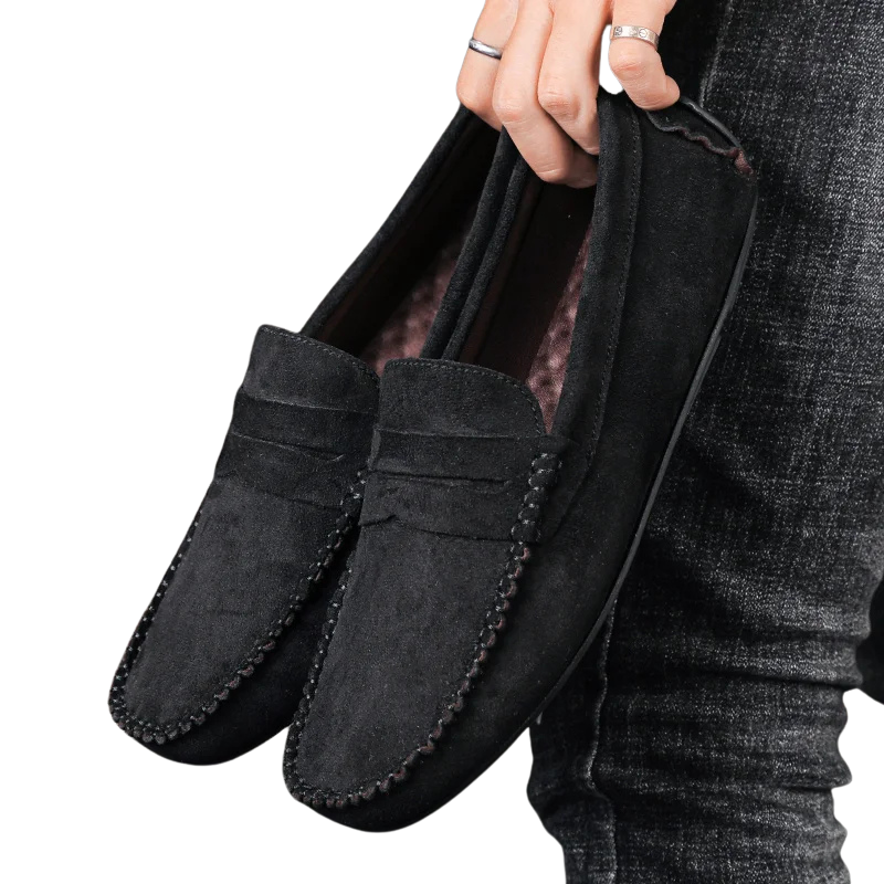 Chaussures Bateau Old Money en Daim
