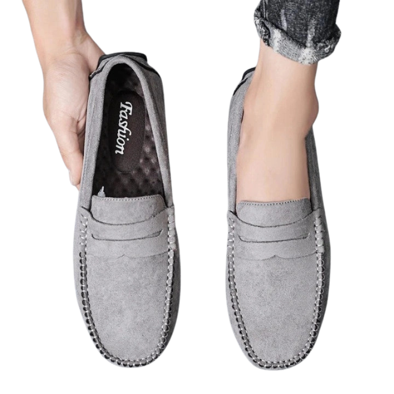 Chaussures Bateau Old Money en Daim