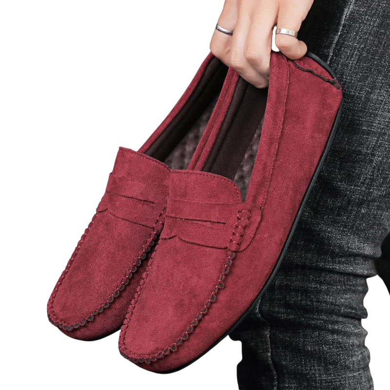 Chaussures Bateau Old Money en Daim