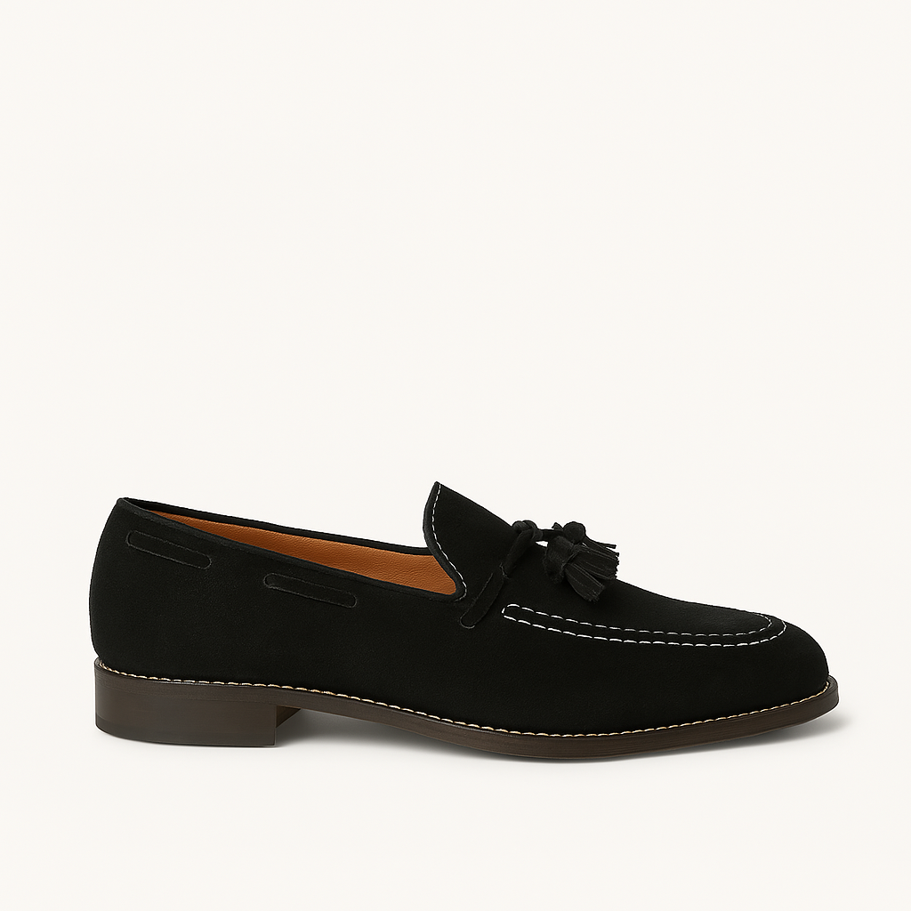 Chaussures Old Money en Daim pour Homme