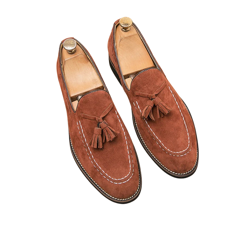 Chaussures Old Money en Daim pour Homme