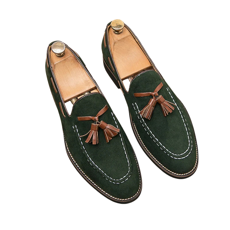 Chaussures Old Money en Daim pour Homme