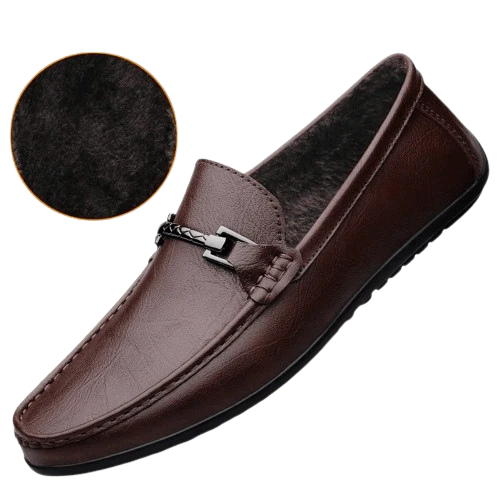 Chaussures de fourrure pour hommes