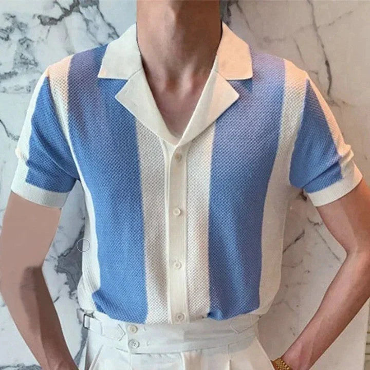 Chemise Old Money Bleu Ciel