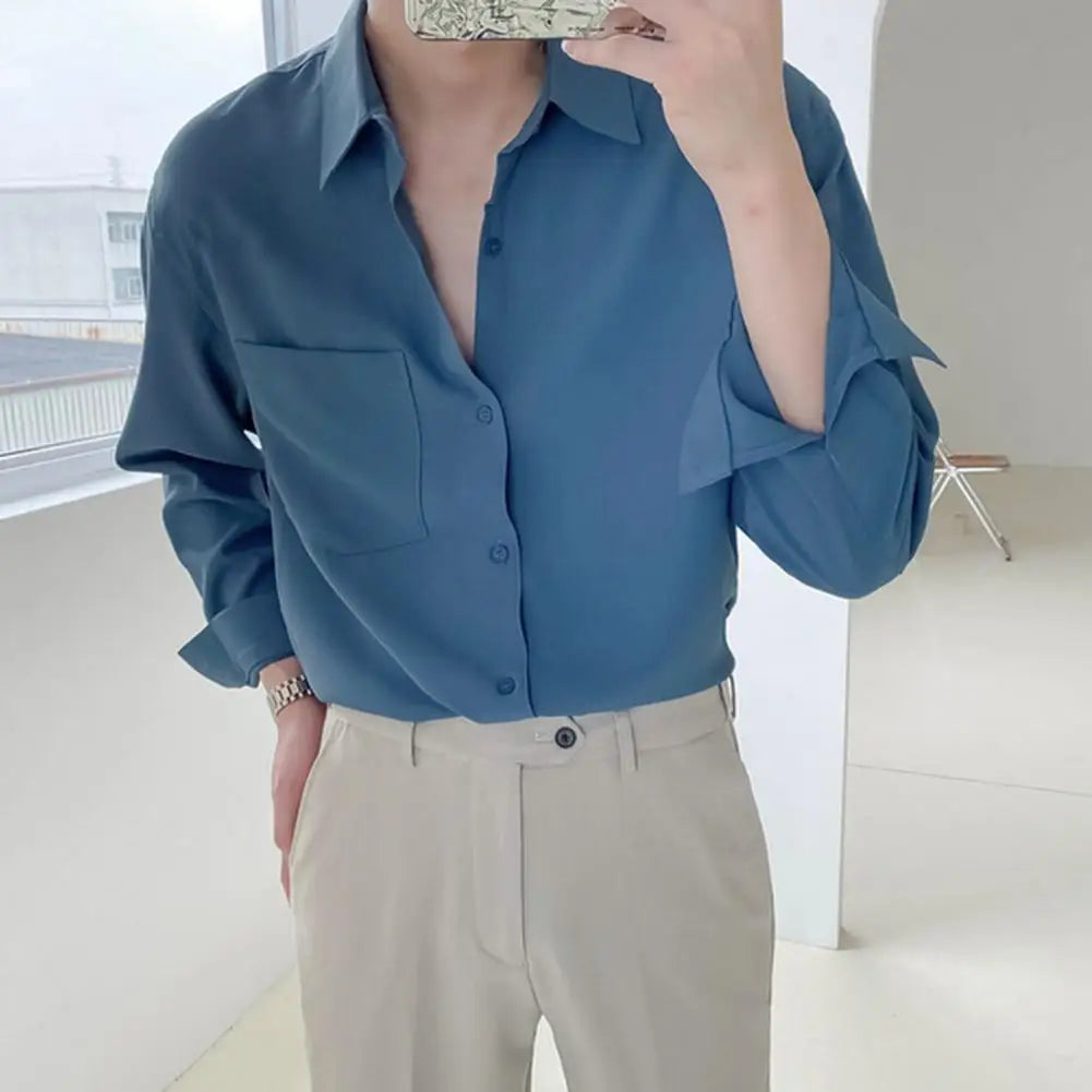 Chemise Old Money Décontractée