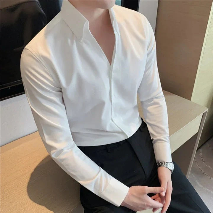 Chemise Old Money Élégante pour Homme