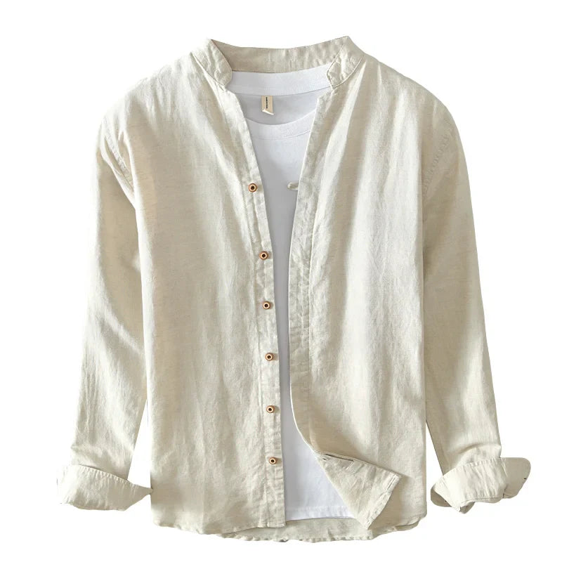 Chemise Old Money en Lin