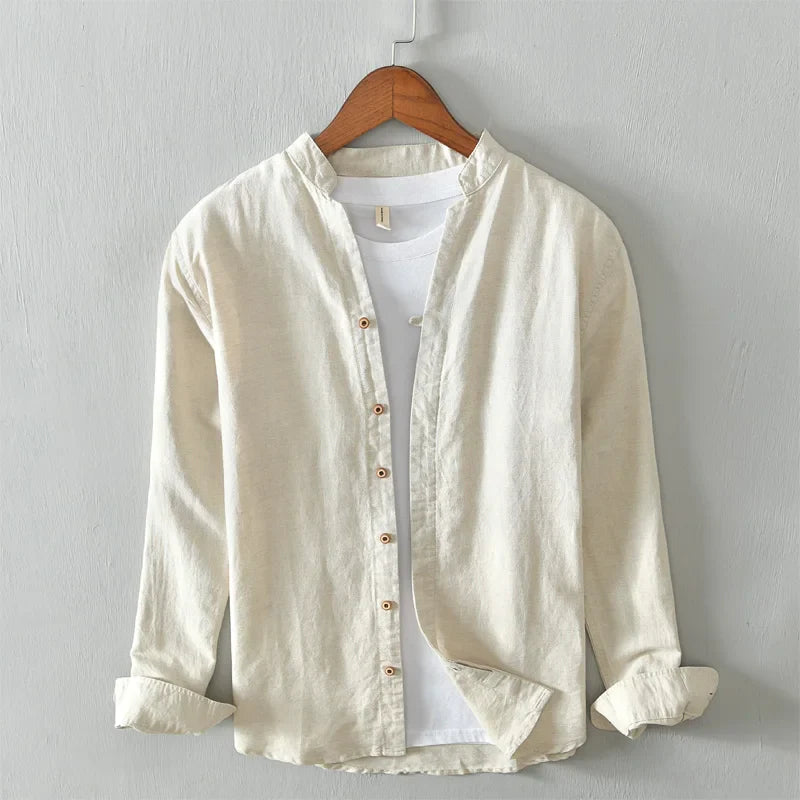 Chemise Old Money en Lin
