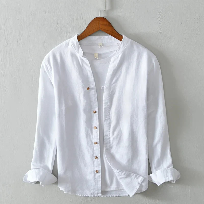 Chemise Old Money en Lin