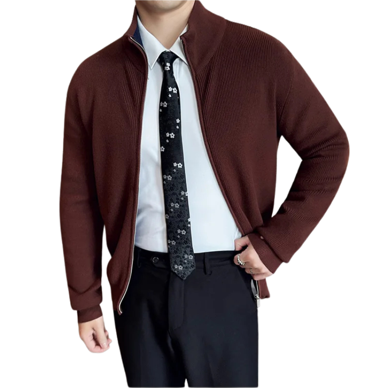 Gilet avec col homme