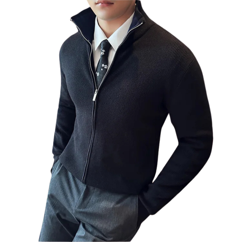Gilet avec col homme