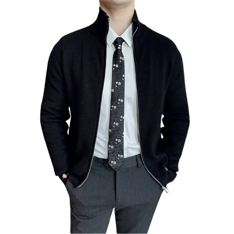 Gilet avec col homme