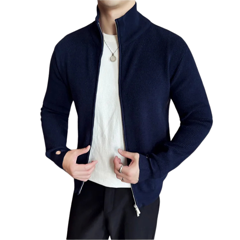 Gilet avec col homme