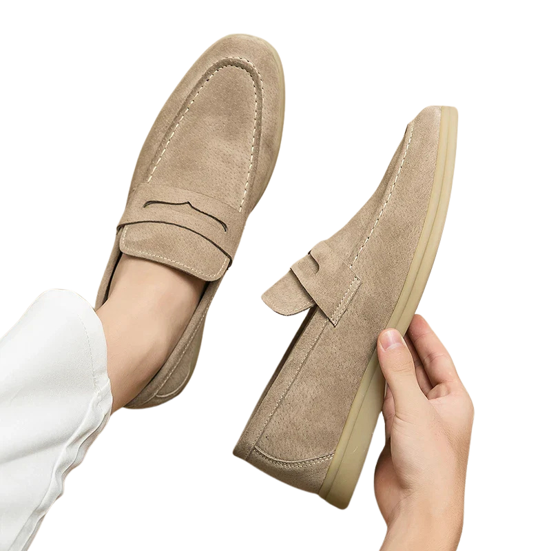 Herren Loafers aus Wildleder | Old Money 