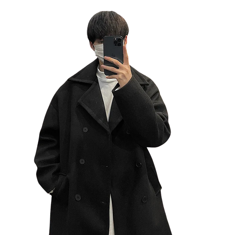 Manteau Long en Laine Old Money