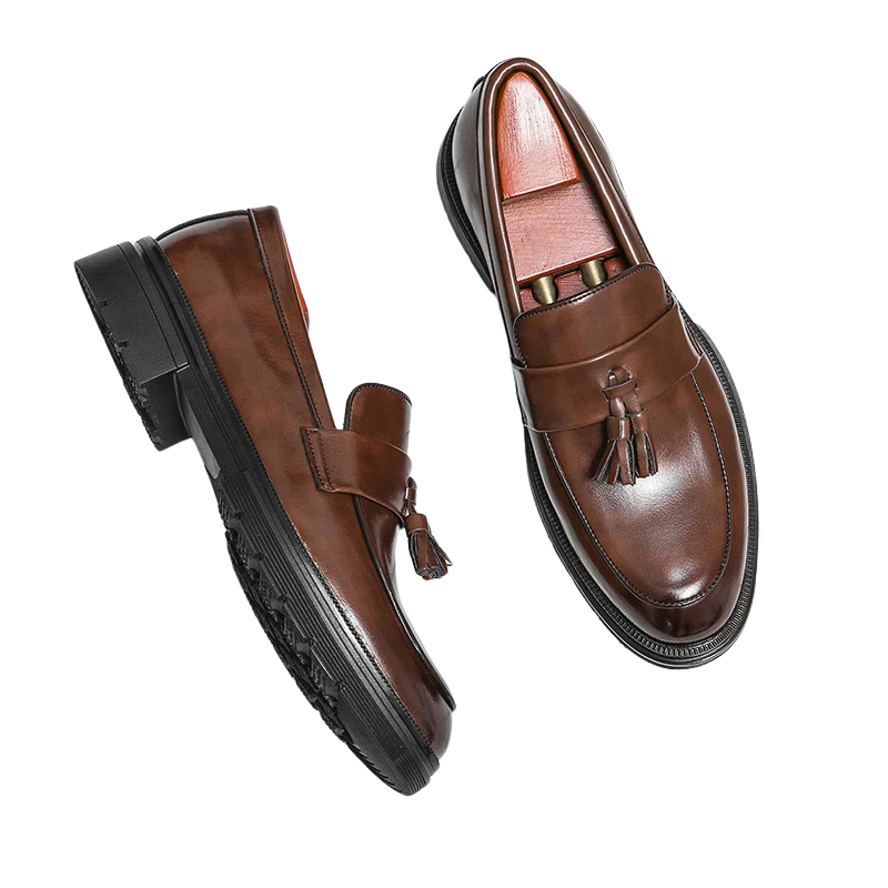 Mocassins Homme à Semelle Épaisse