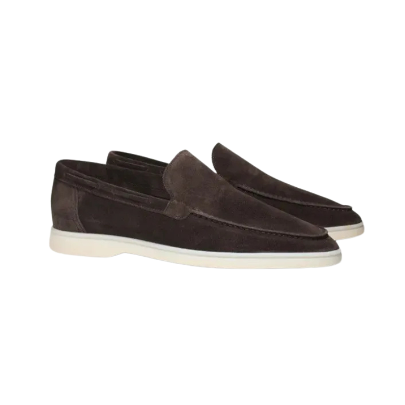 Mocassins en Daim Old Money pour Homme