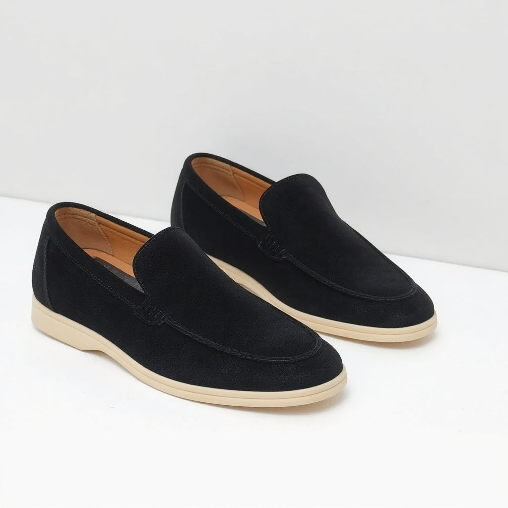 Mocassins en Daim Old Money pour Homme