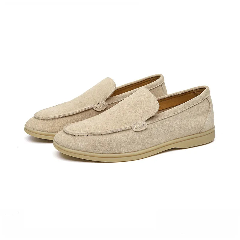 Mocassins en Daim Old Money pour Homme