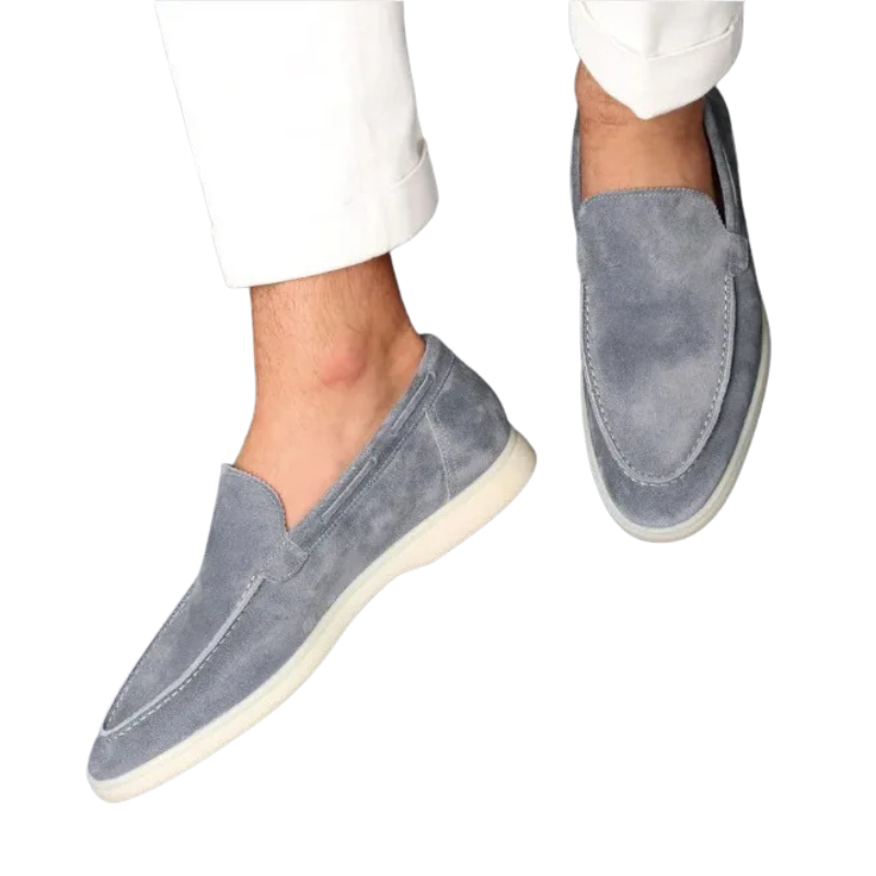 Mocassins en Daim Old Money pour Homme
