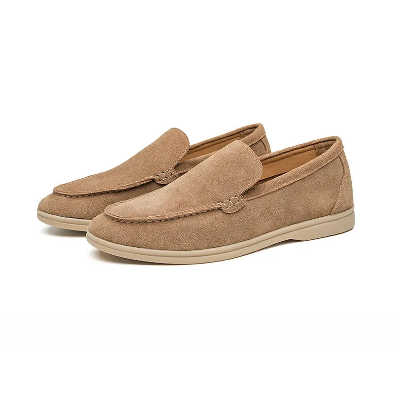 Mocassins en Daim Old Money pour Homme