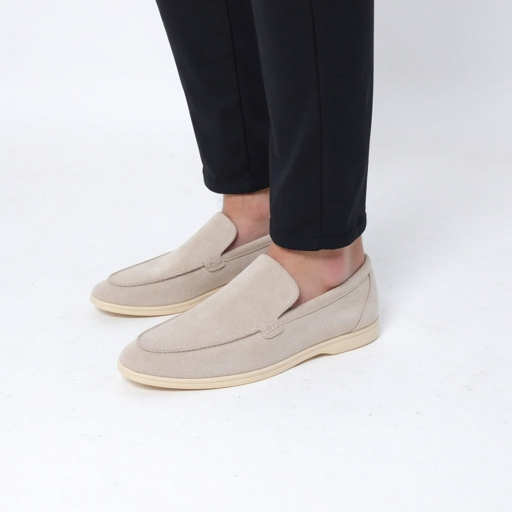 Mocassins en Daim Old Money pour Homme