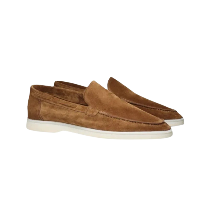 Mocassins en Daim Old Money pour Homme