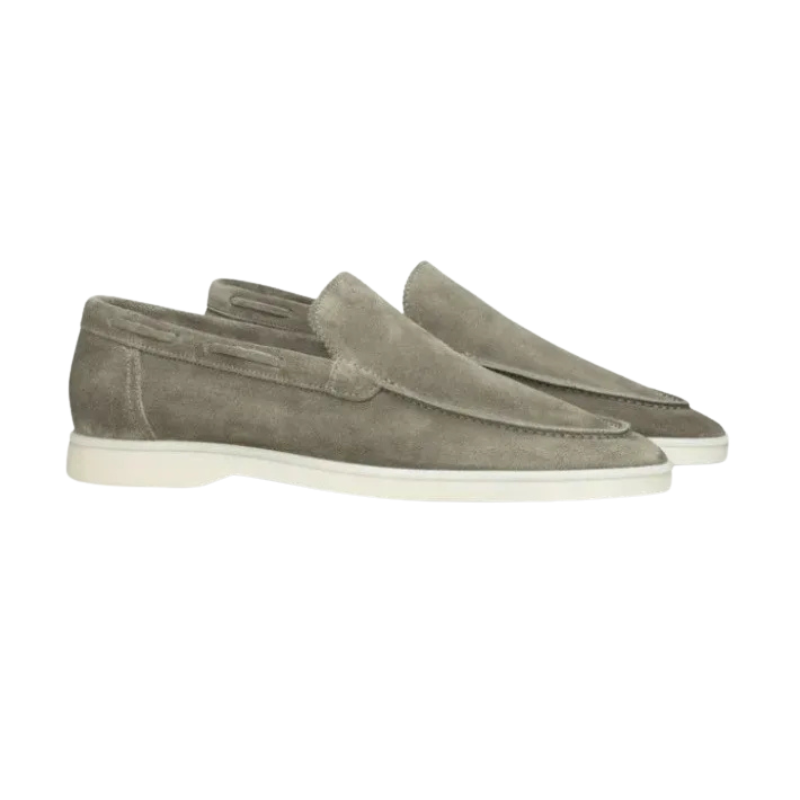 Mocassins en Daim Old Money pour Homme