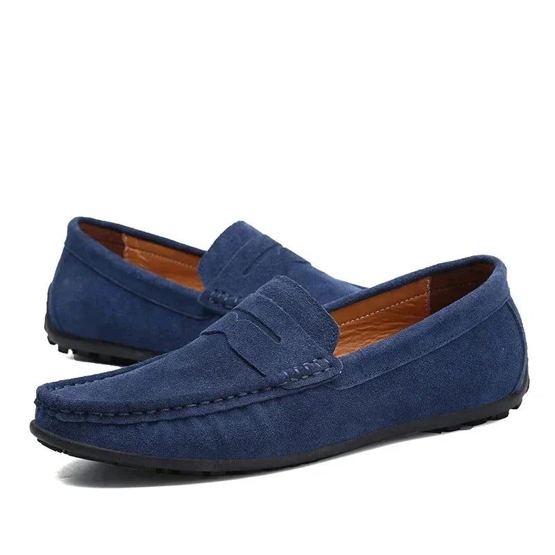 Mocassins en daim pour Homme