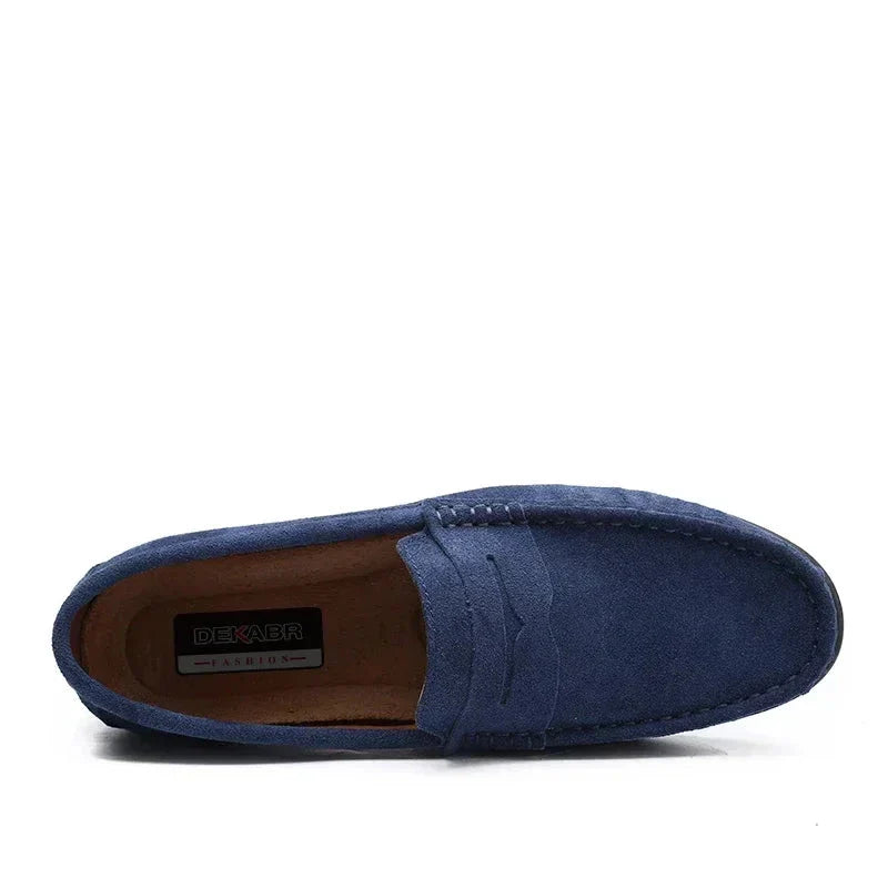 Mocassins en daim pour Homme