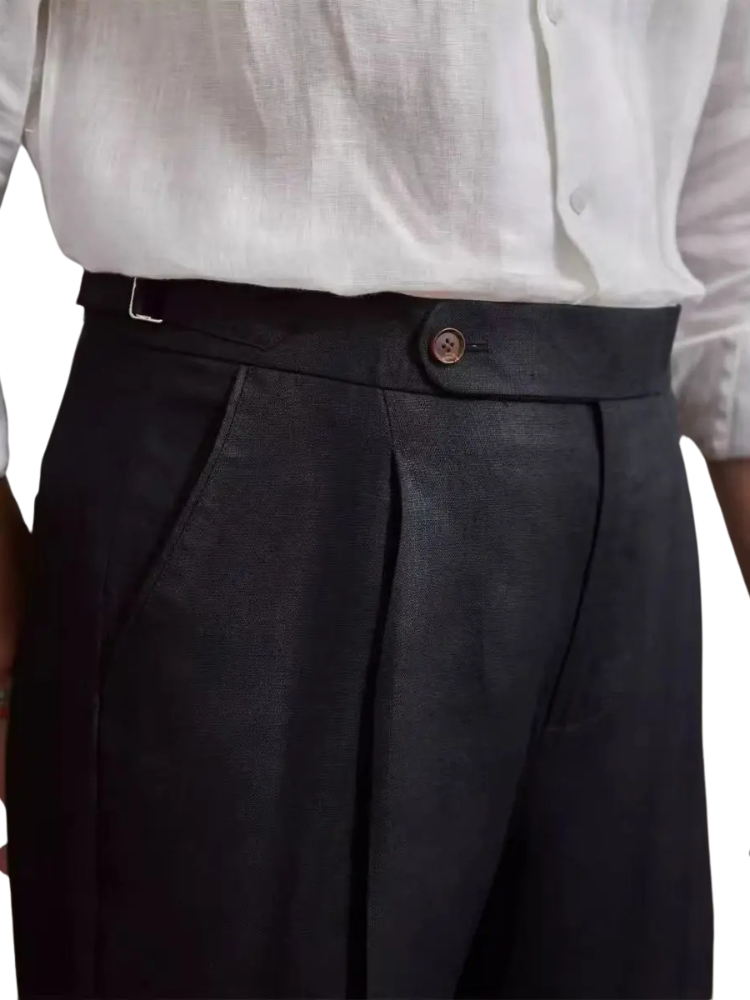 Pantalon 100% en Lin pour Hommes