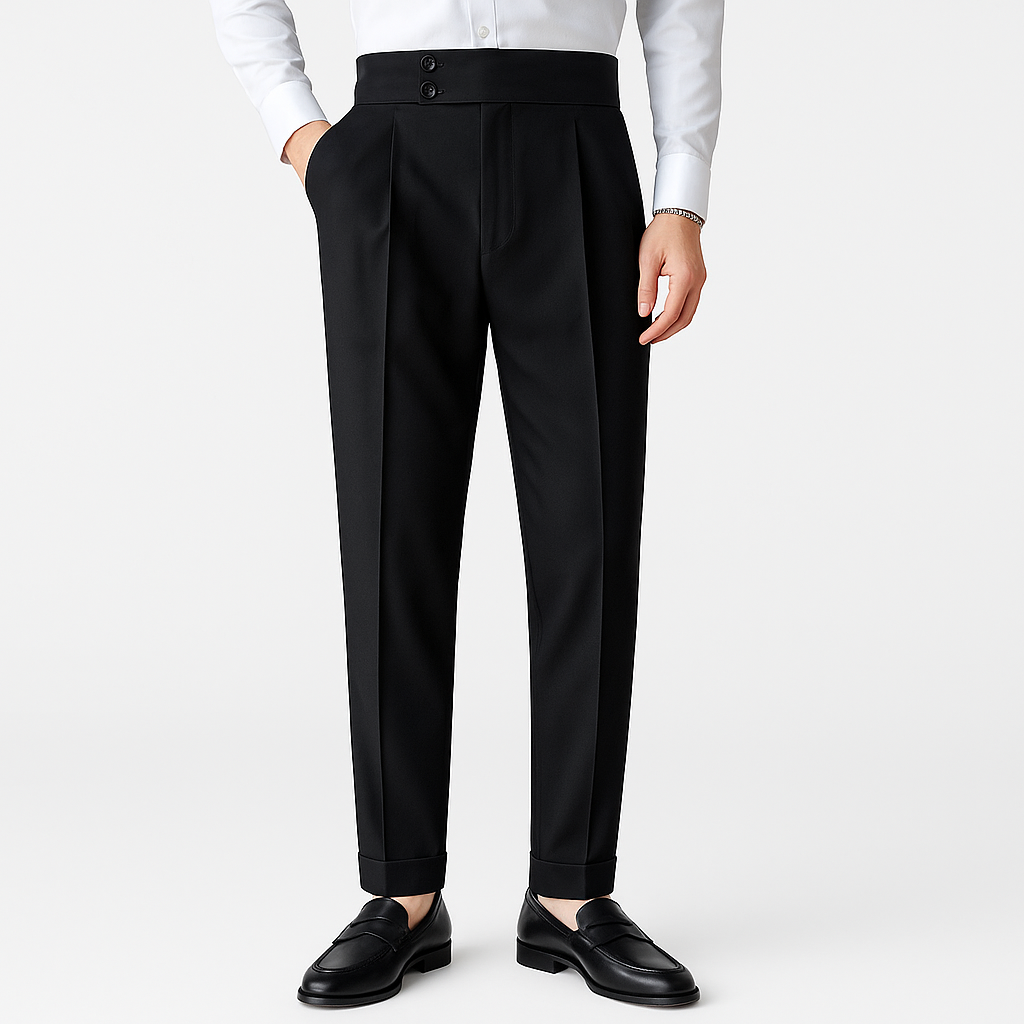 Pantalon Chic Old Money Homme