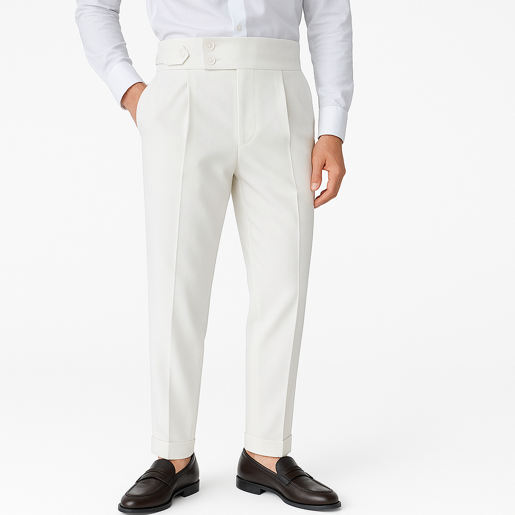 Pantalon Chic Old Money Homme
