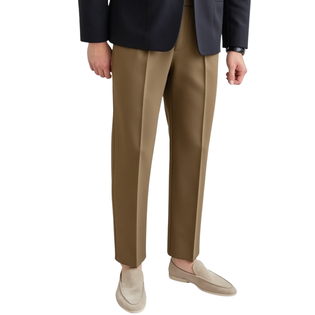 Pantalon Old Money Taille Haute