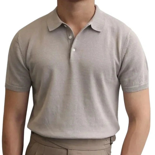 Polo Old Money Élégant pour Homme