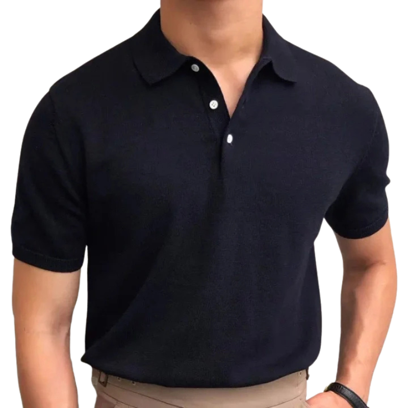 Polo Old Money Élégant pour Homme