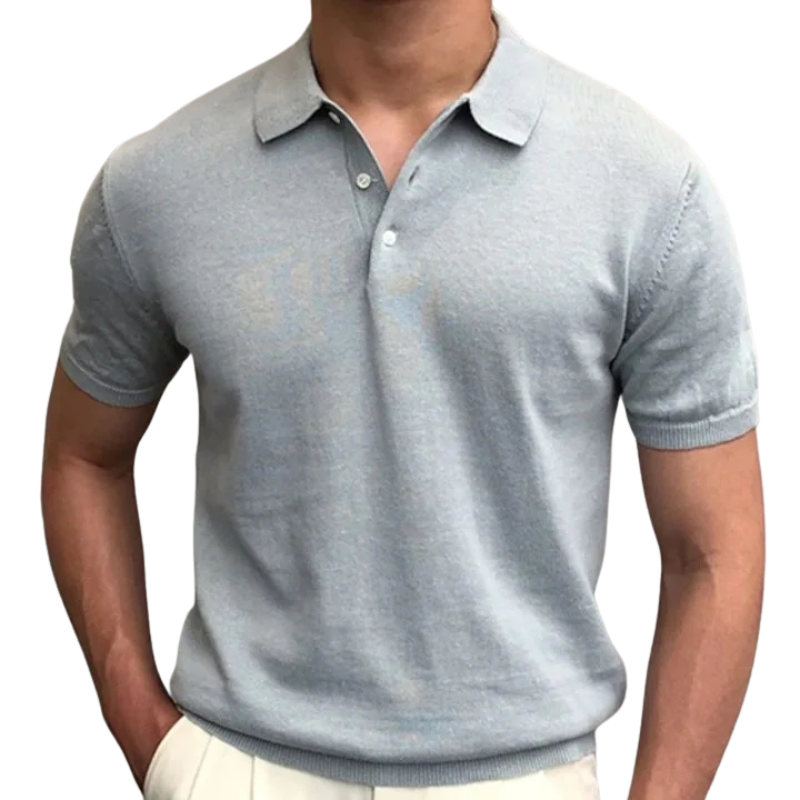 Polo Old Money Élégant pour Homme