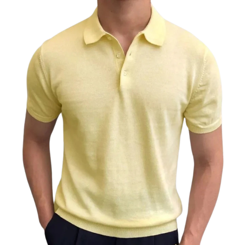 Polo Old Money Élégant pour Homme