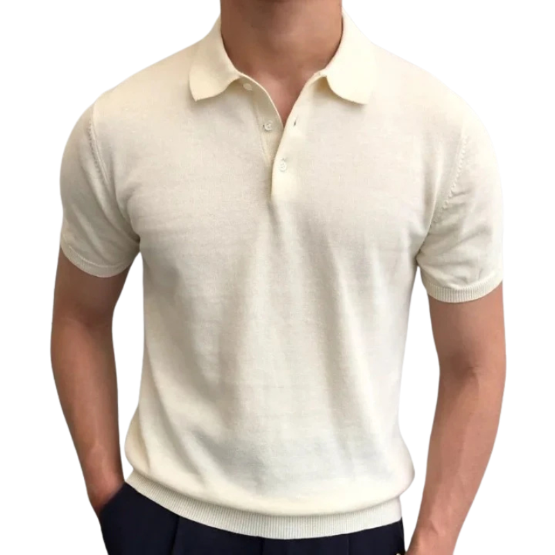 Polo Old Money Élégant pour Homme