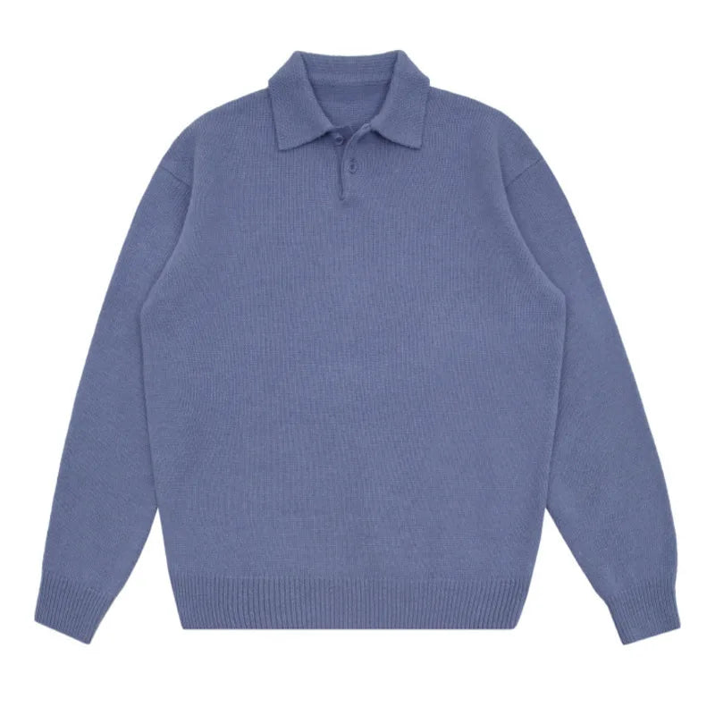 Pull en laine avec col