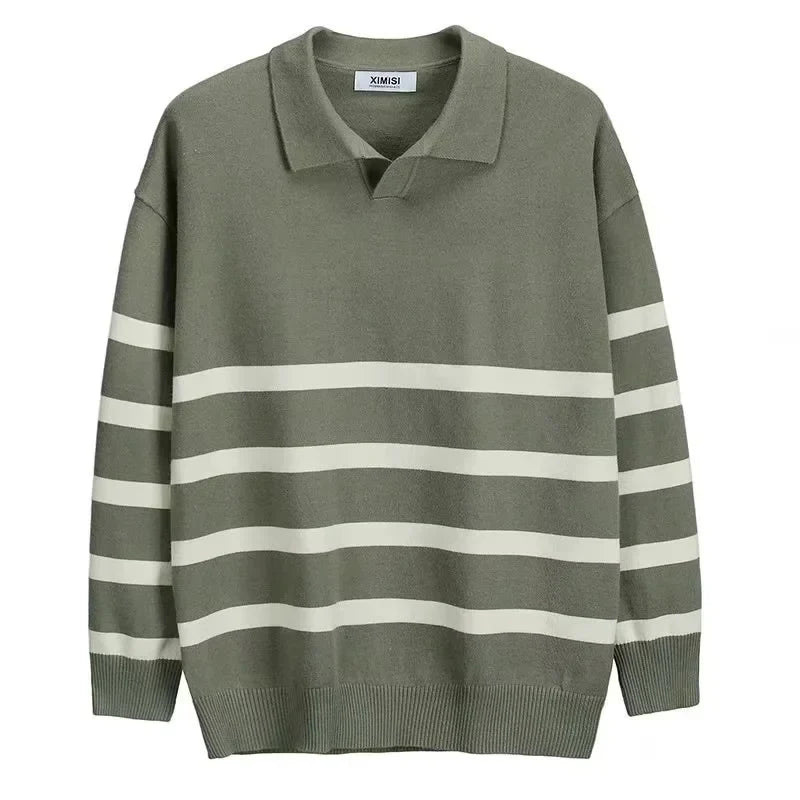 Pull rayé Old Money