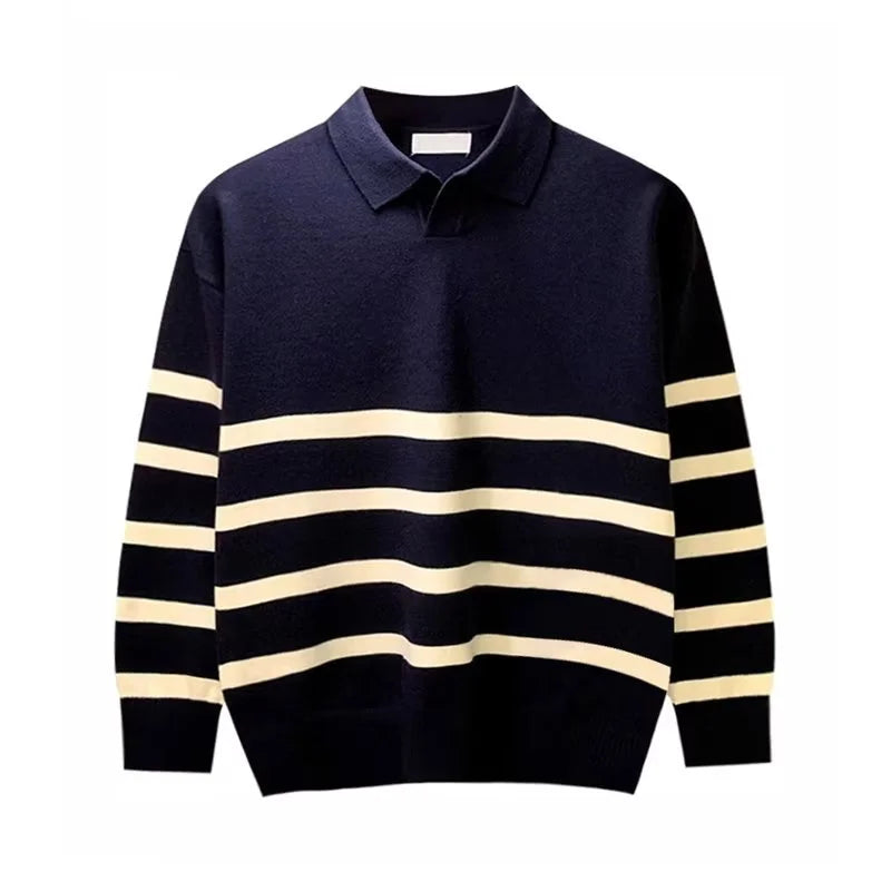 Pull rayé Old Money
